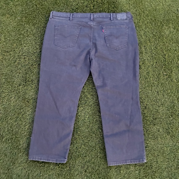 Levi's 541 Fit Dark Wash Jeans Men's Size 43x26 Casual Workwear - Picture 2 of 7